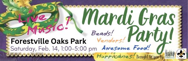 Mardi Gras under the Oaks!