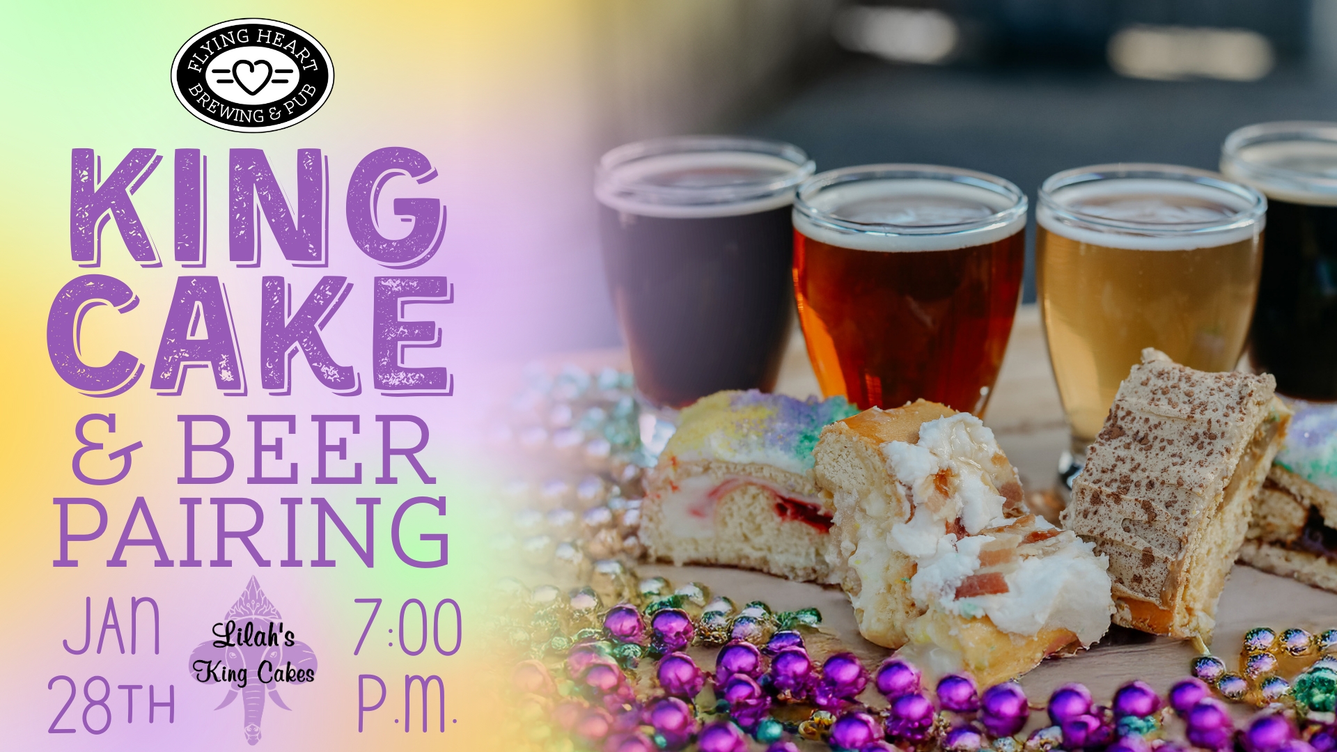 King Cake and Beer Pairing - West Monroe cover picture