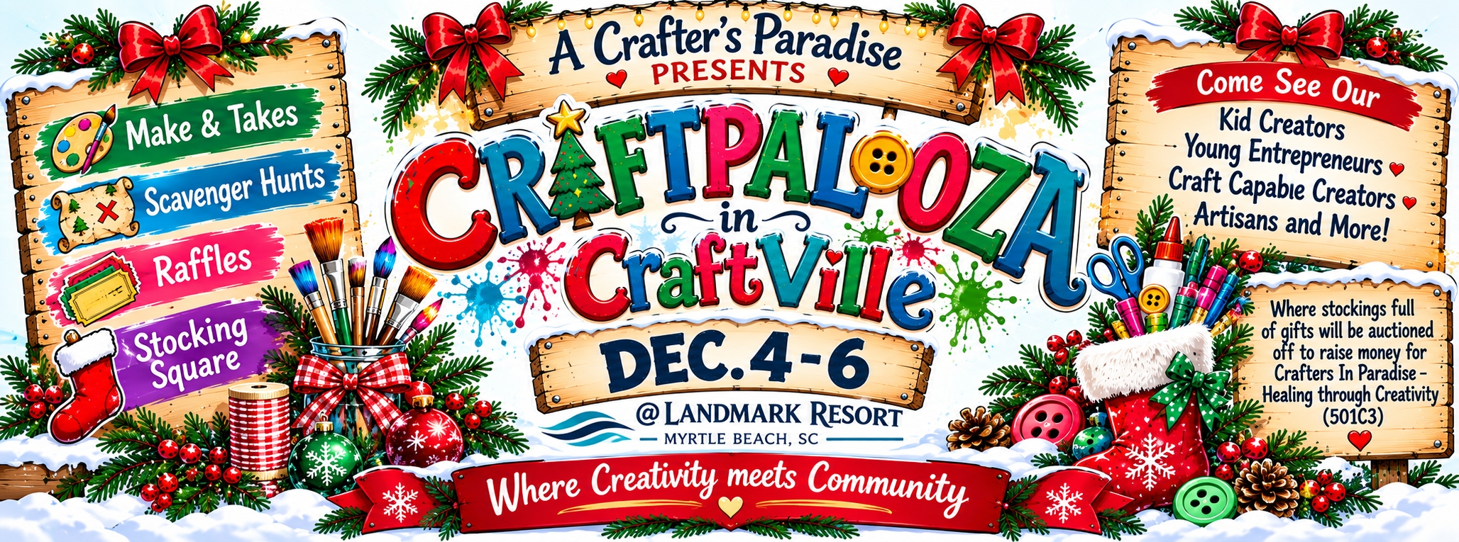 Christmas Craftpalooza