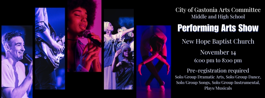 Gastonia Middle and High School Performing Arts Show cover image