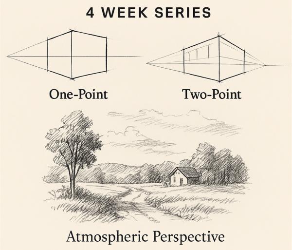Monday Morning Drawing (4 sessions) Perspective