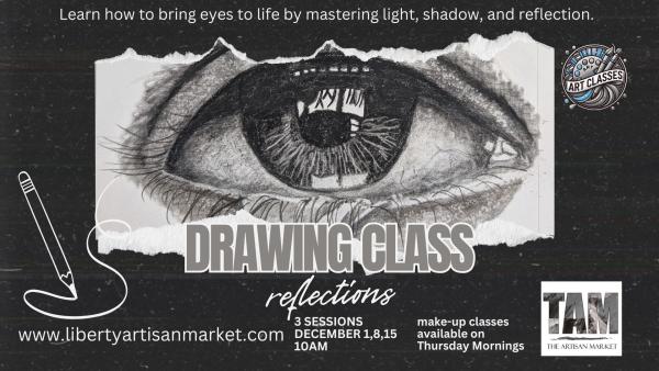 Monday Morning Drawing (3 sessions) Reflections
