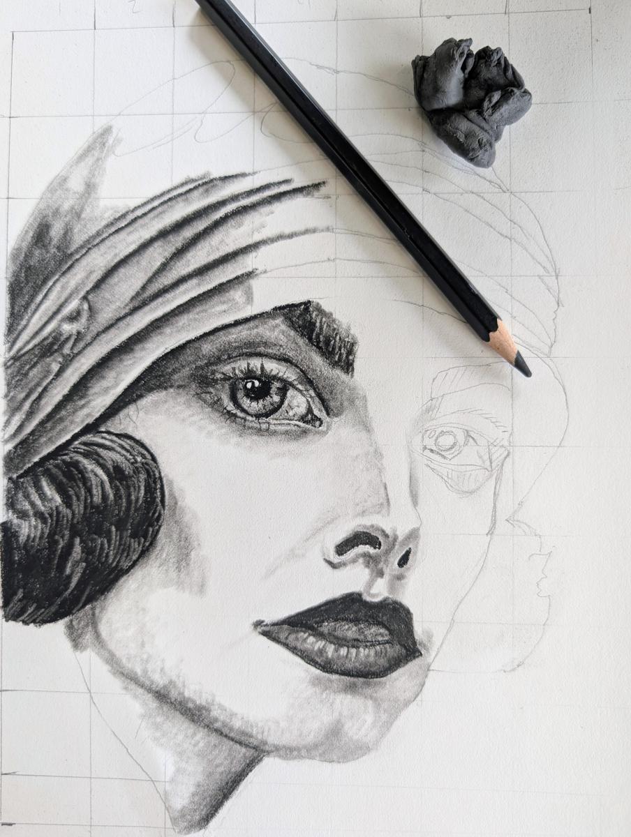 Monday Morning Drawing September, The Face cover picture
