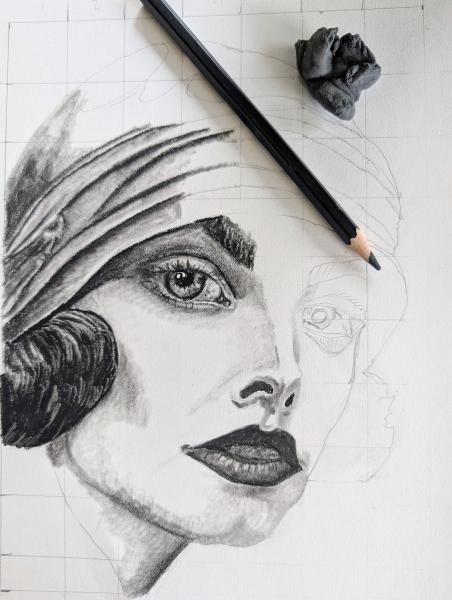 Monday Morning Drawing (4 sessions) Sept. The Face