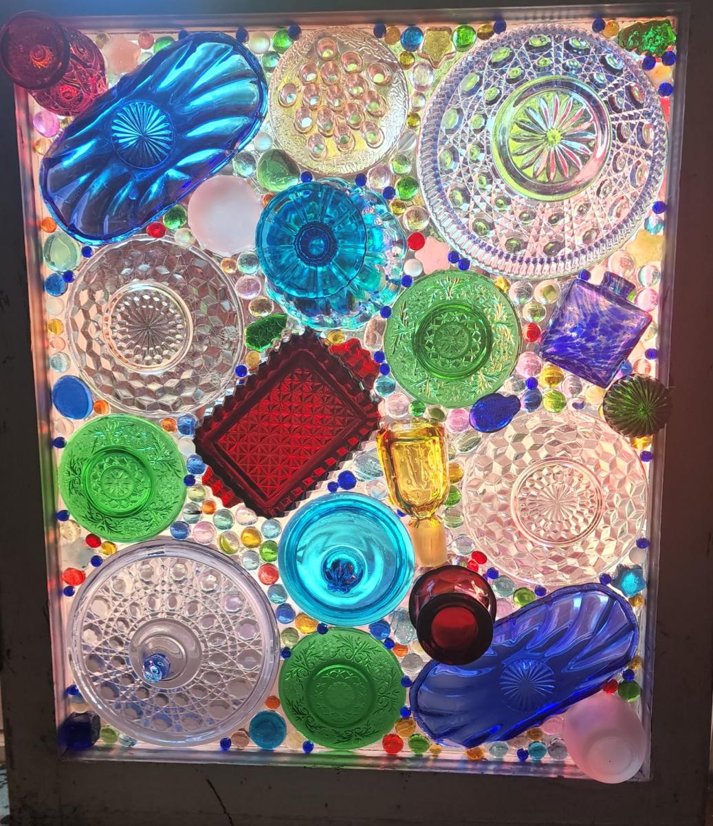 Vintage Window with Dishes cover picture