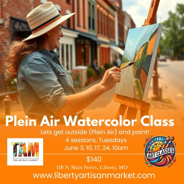 Tuesday Morning Watercolors Plein Air