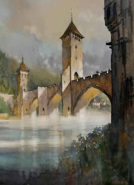 March Watercolors (4 sessions) Thomas Schaller: Light, Sky & Structure