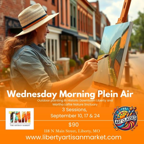 Wednesday Morning (3 sessions) Plein Air