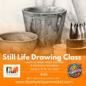 Still Life Drawing Class cover picture