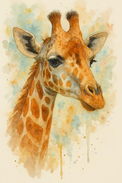 Tuesday Morning Watercolors, (4 sessions) Jungle Animals