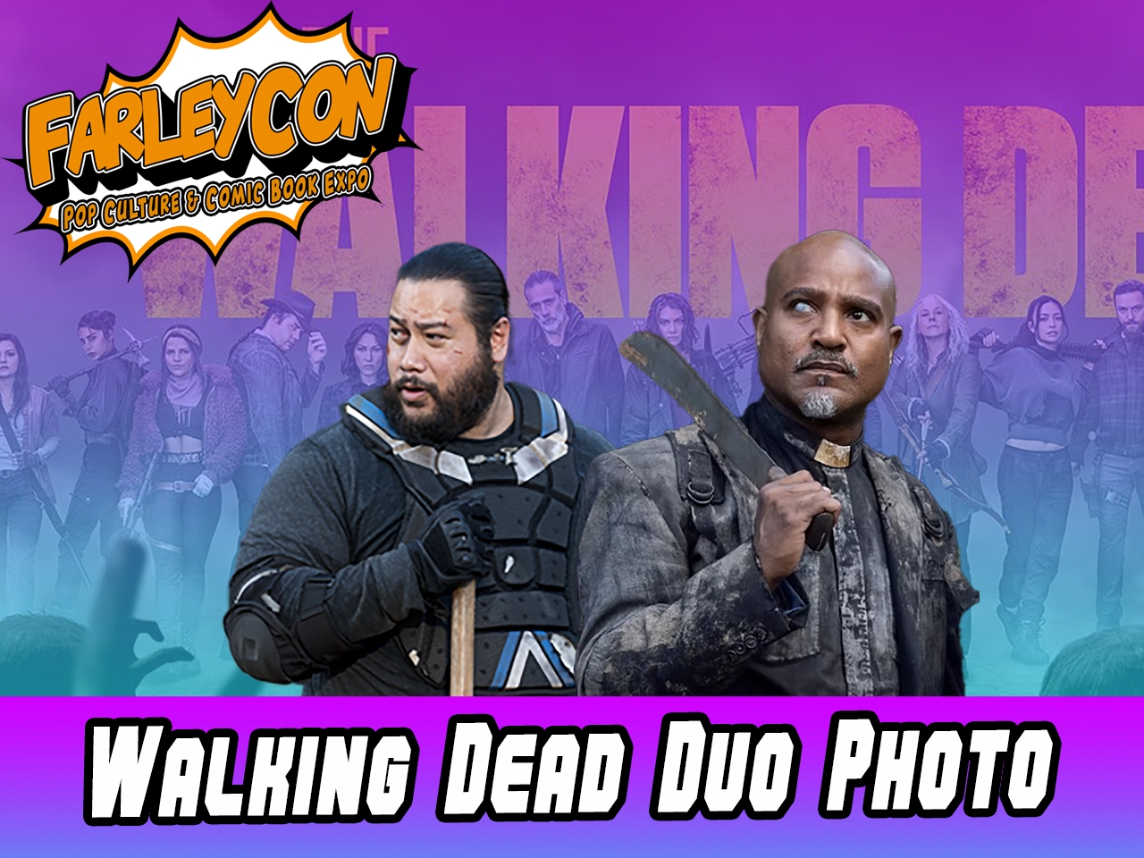 The Walking Dead Duo Photo Op- Sunday Only cover picture
