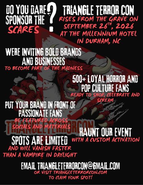 Triangle Terror Con Sponsors