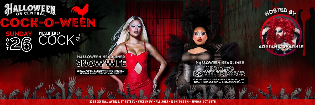 Halloween on Central, COCK-O-WEEN VIP Experience for Winter Pride Founding Members