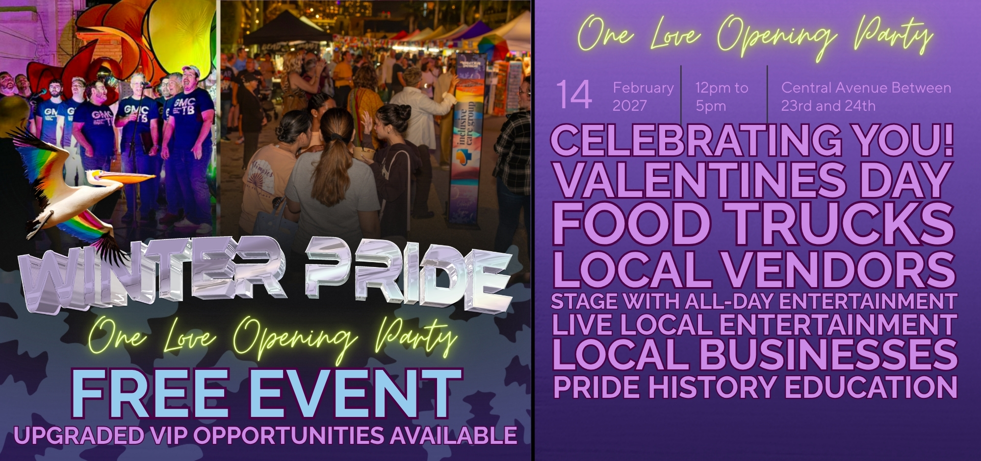 Winter Pride One Love Opening Party