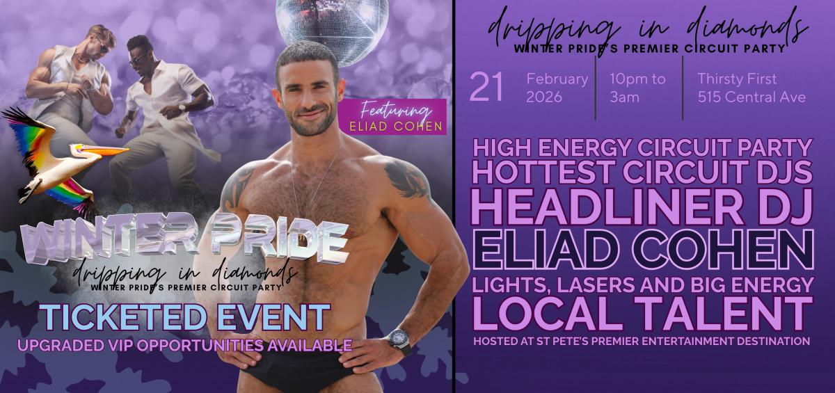 Winter Pride Dripping in Diamonds Featuring Eliad Cohen