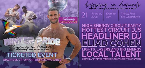 Winter Pride Dripping in Diamonds Featuring Eliad Cohen