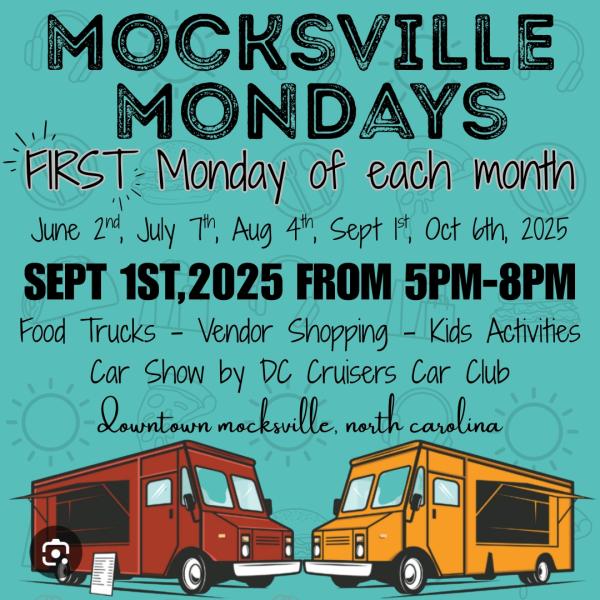 Mocksville Mondays (Sept 1st)