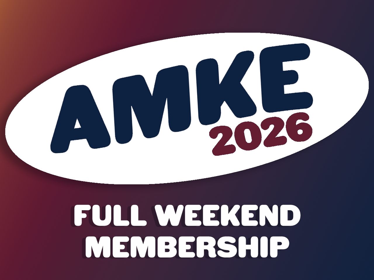 Tier 2 - Full Weekend Membership cover picture