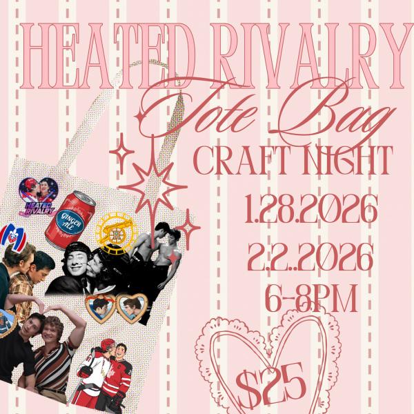 Heated Rivalry Tote Bag Night