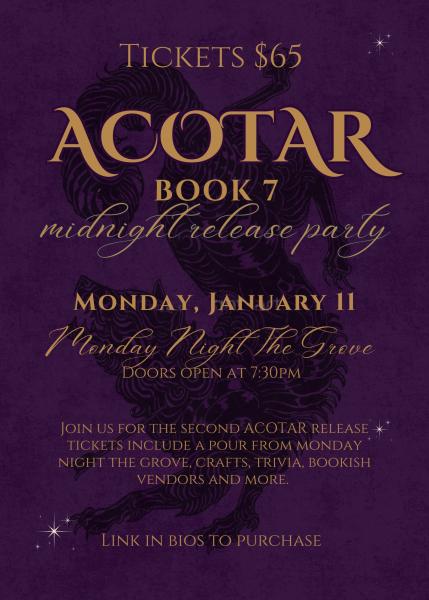 ACOTAR 7 Midnight Release Party