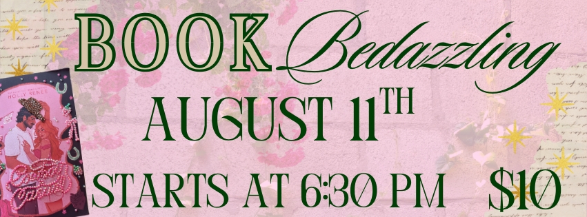 Book Bedazzling 8.11