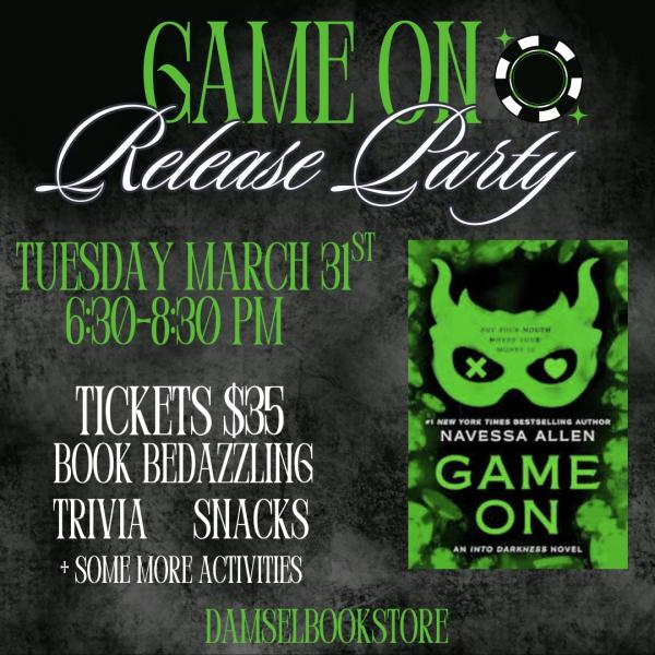 Game On Release Party