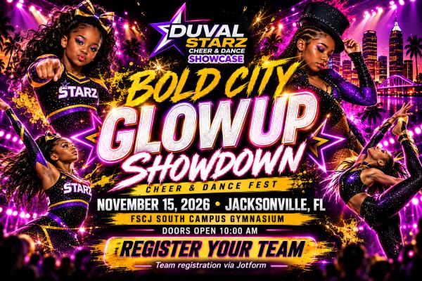2026 Bold City Cheer & Dance Fest: Glow Up Showdown