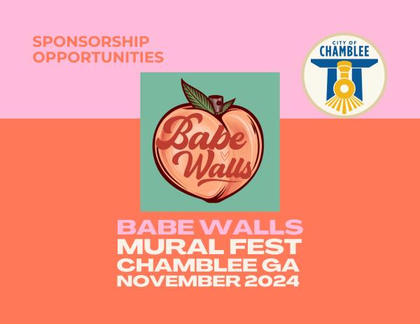 Babe Walls Mural Festival Sponsorship Application Babe Walls Mural Festival Sponsorship Application