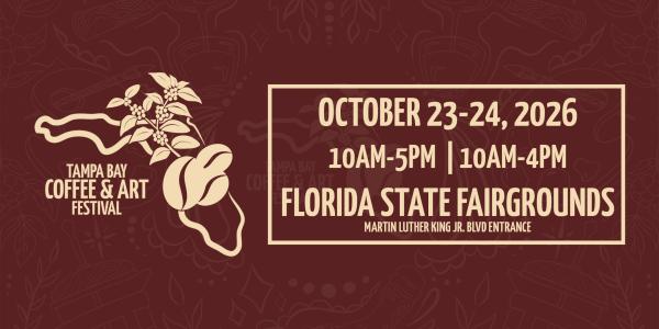 Tampa Bay Coffee & Art Festival Fall 2027