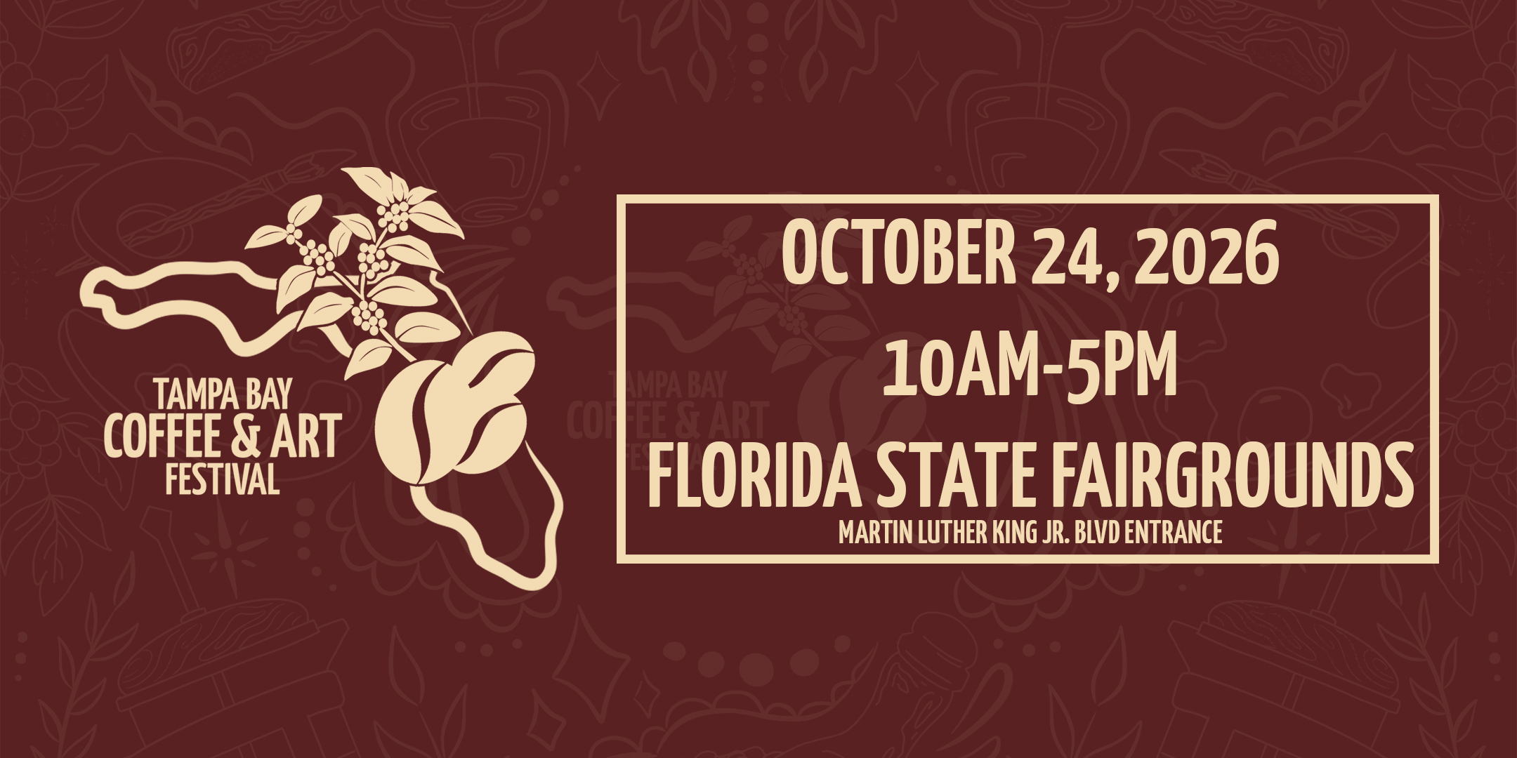 Tampa Bay Coffee & Art Festival Fall 2026
