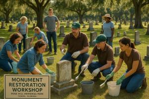 Monument Restoration Workshop With The Good Cemetarian cover picture