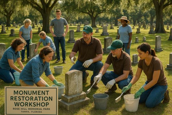Preserving Legacies: Monument Restoration Workshop with The Good Cemeterian