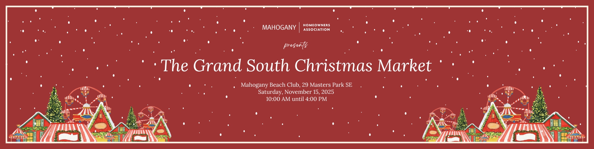 Grand South Christmas Market 2025
