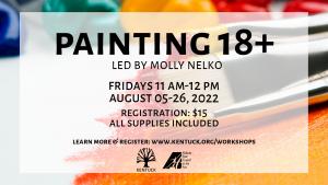 Session C: Non-Member Registration: Painting 18+ cover picture
