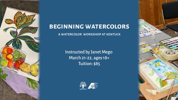 Beginning Watercolors with Janet Mego: March 2026
