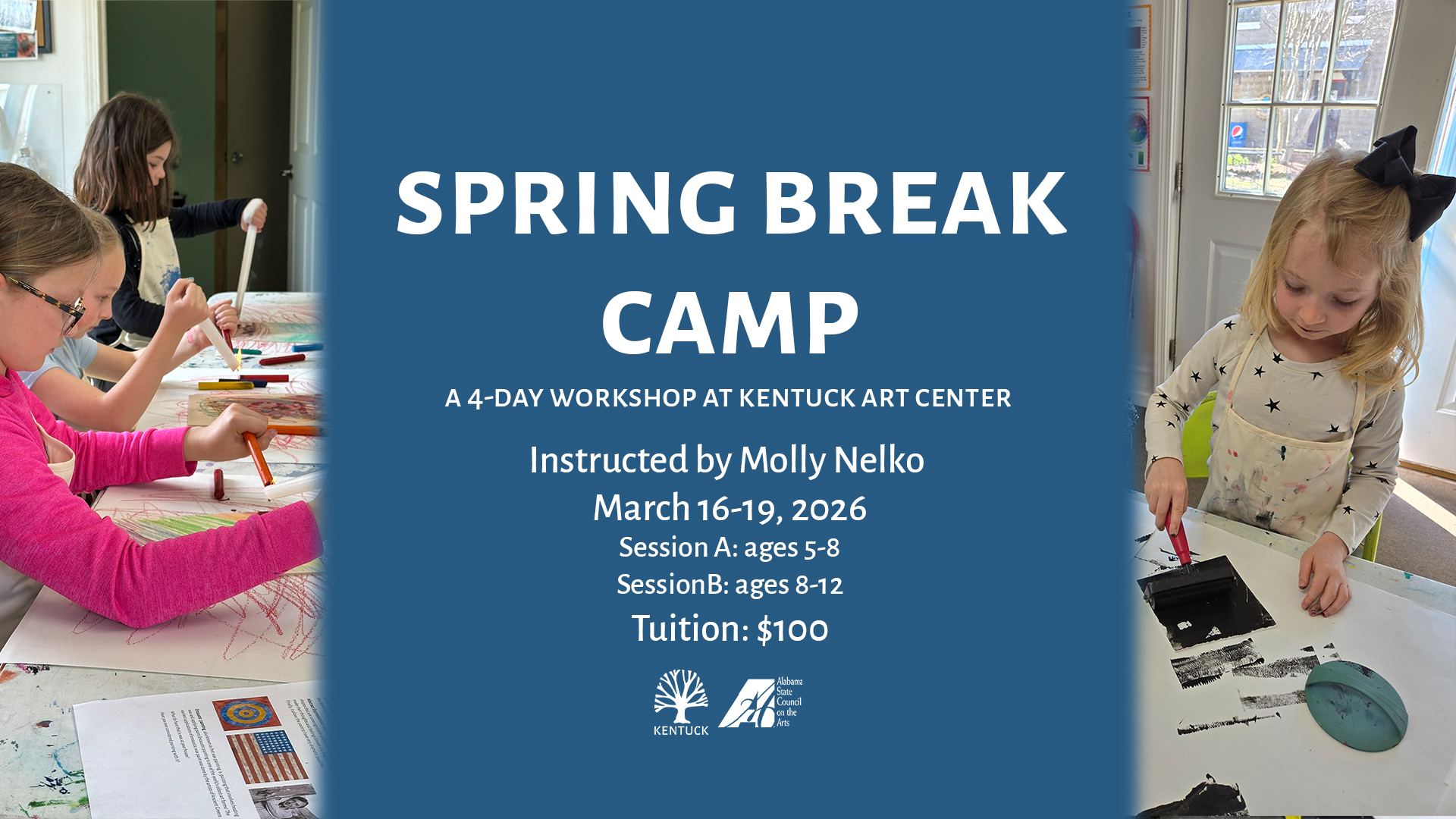 Spring Break Camp at Kentuck-March 2026