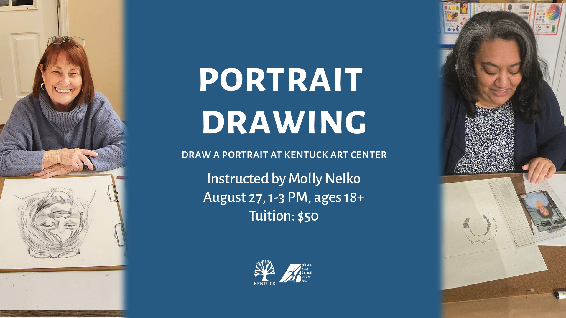 Self Portrait Drawing - August 2026