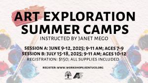 Registration for Session B Art Exploration Camp 2025 cover picture