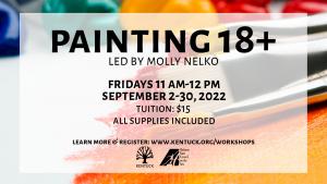 Session D: Non-Member Registration: Painting 18+ cover picture