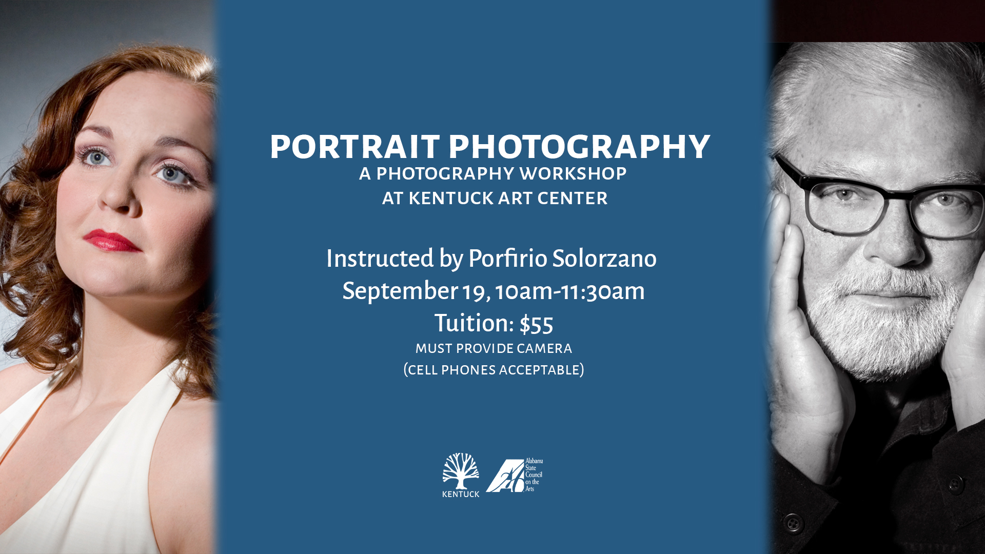 Portraits - a photography workshop with  Porfirio J. Sol&oacute;rzano