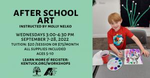 Member Registration: Monthly Afterschool Art cover picture