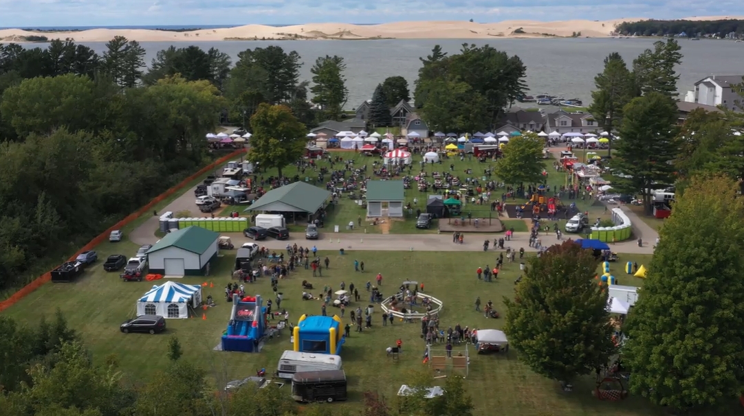 Bring the family to enjoy the bounce houses, gellyball, axe throwing, and live wood craving demonstrations.