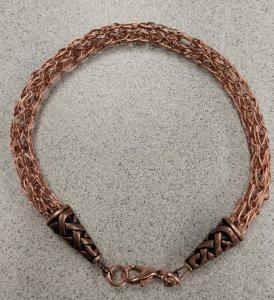 Weaving Metal: Viking Wire Weaving with Kim Garver, Saturday 9am - noon cover picture