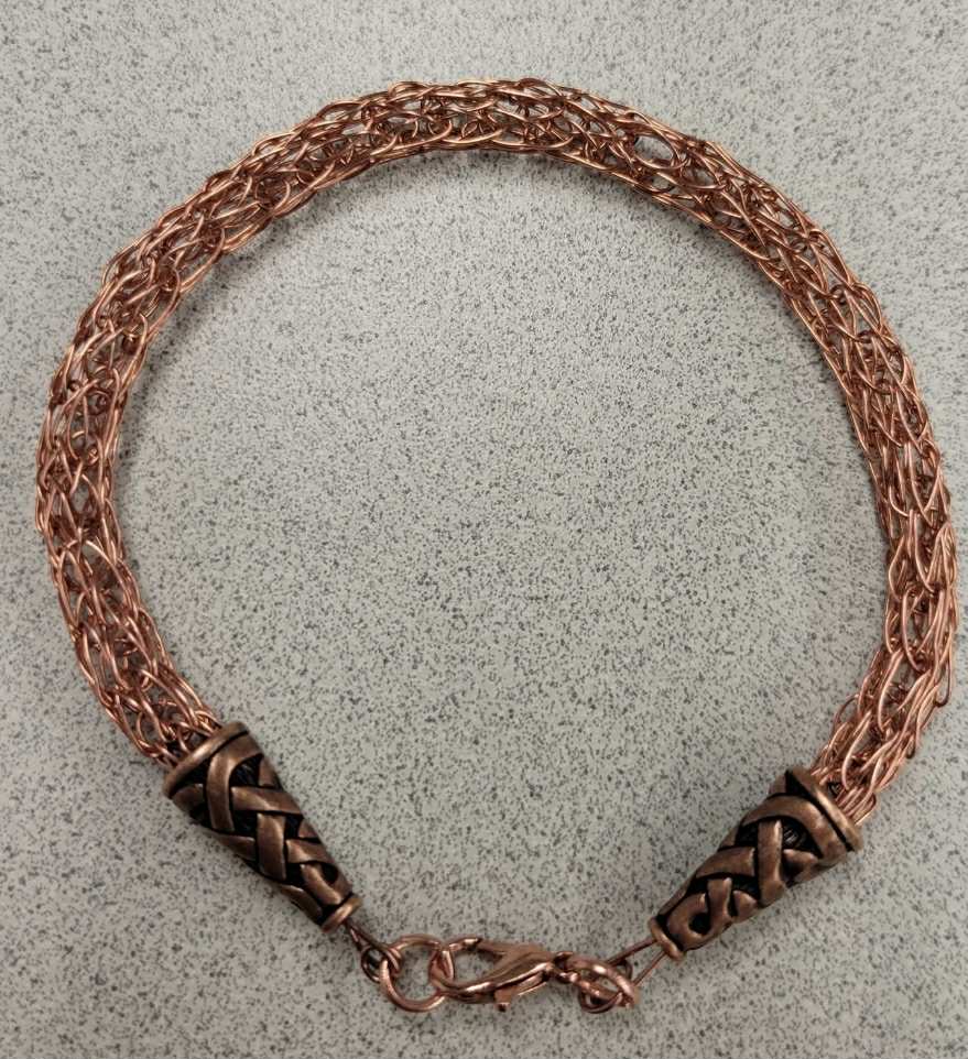 Weaving Metal: Viking Wire Weaving with Kim Garver, Sunday 9am - noon cover picture