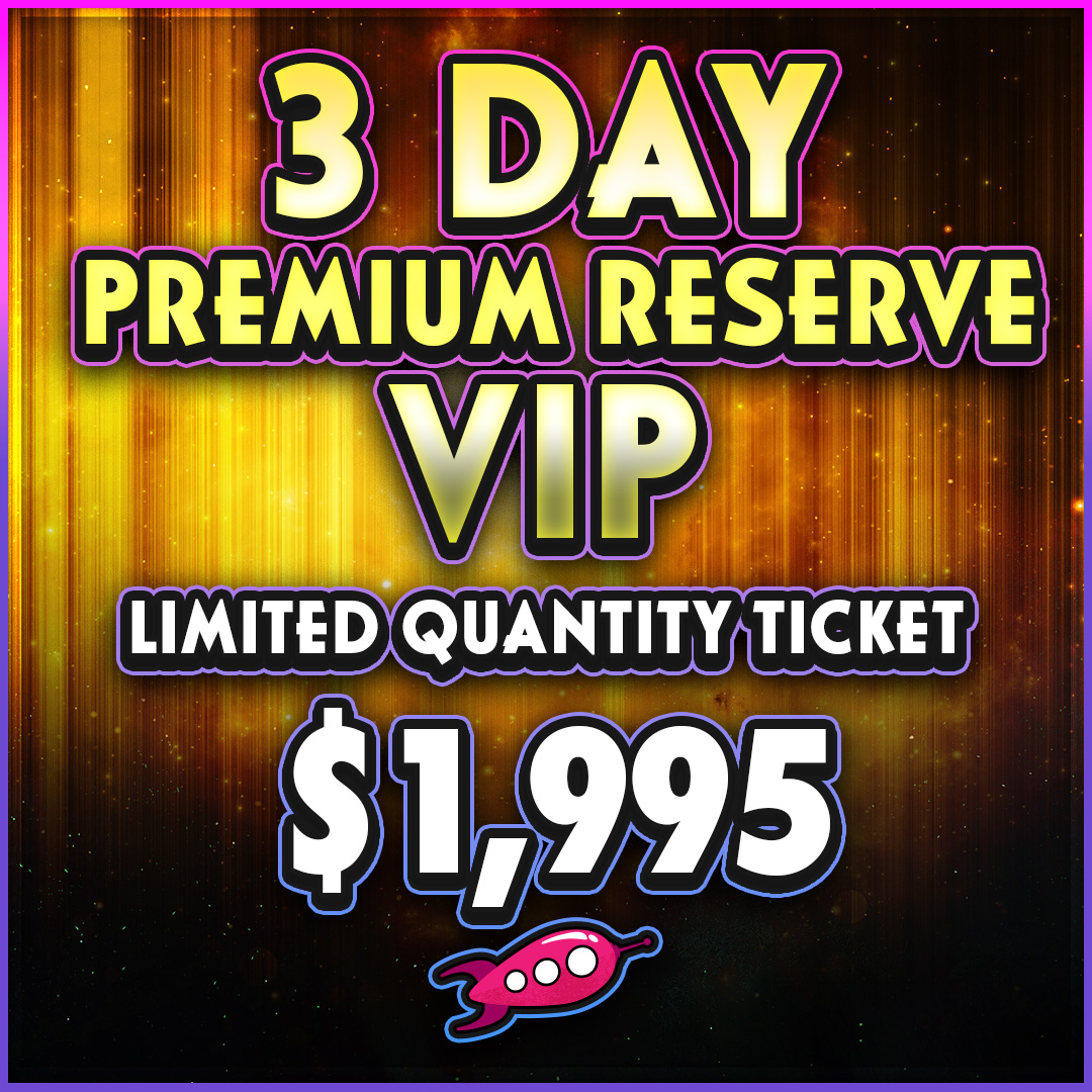 GalaxyCon Des Moines 3 Day PREMIUM RESERVE VIP Full Weekend Pass cover picture