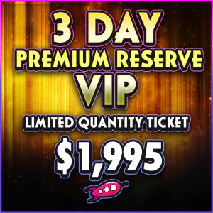 GalaxyCon Des Moines 3 Day PREMIUM RESERVE VIP Full Weekend Pass cover picture