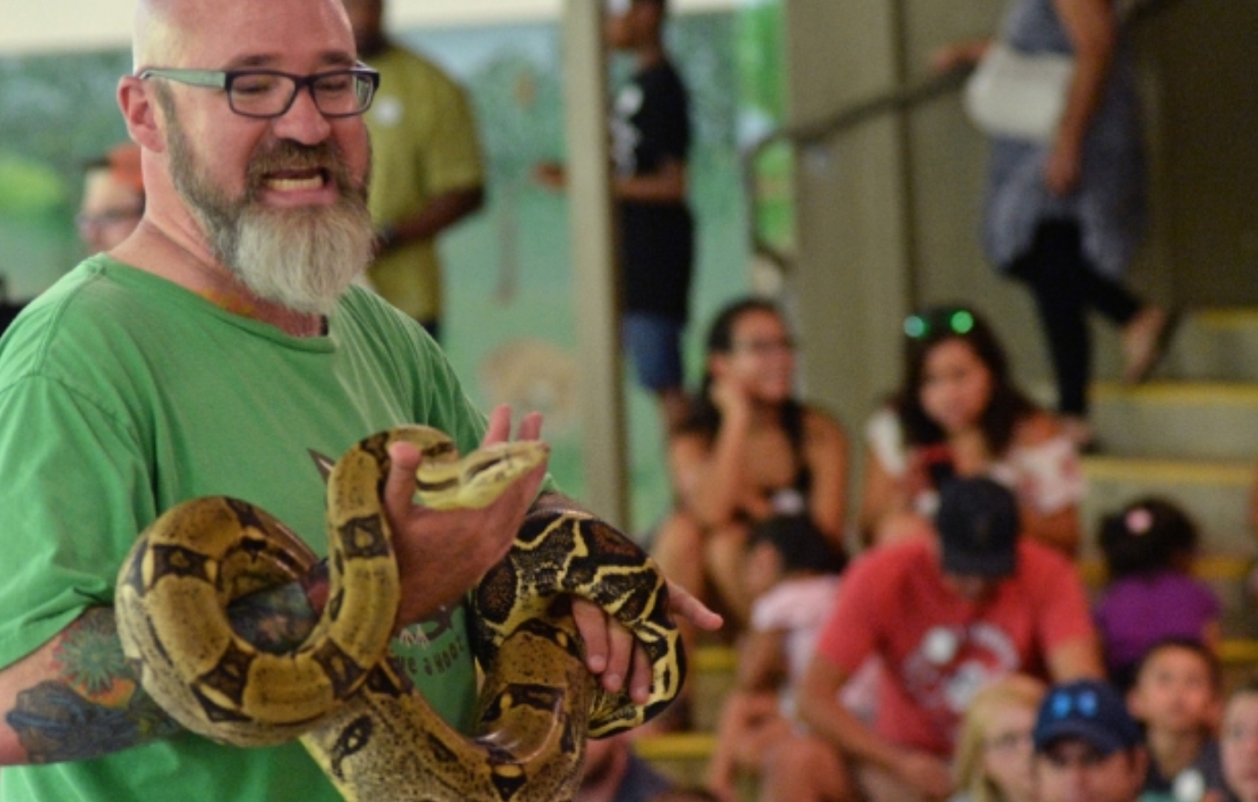 Snake Day at Elachee