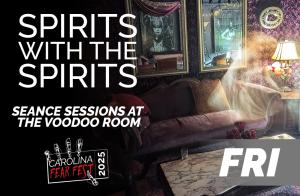 Friday 8pm Spirits with the Spirits!  Seance session cover picture