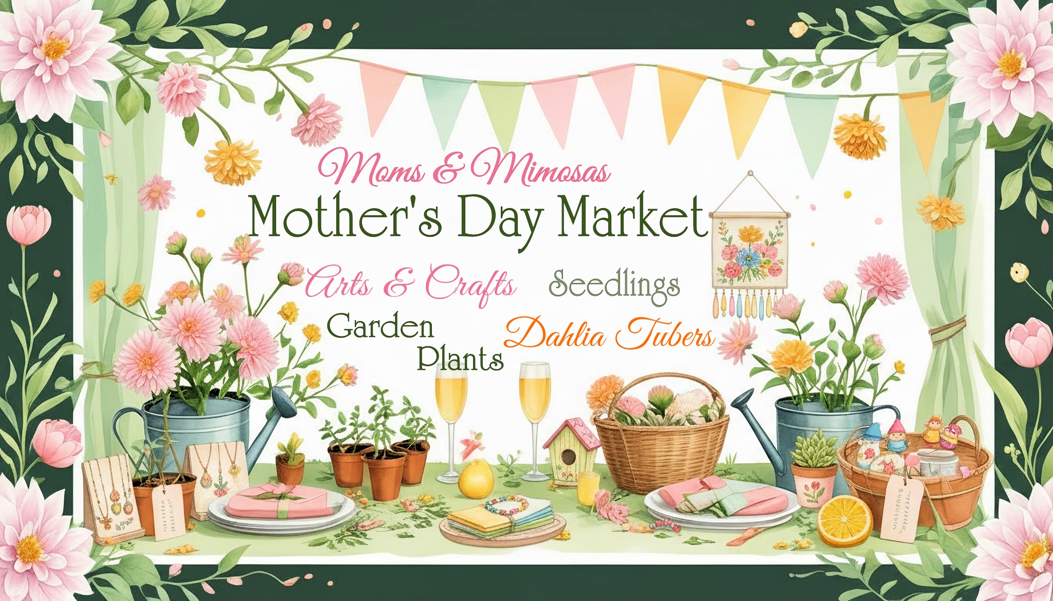 Moms & Mimosas: Mother's Day Market