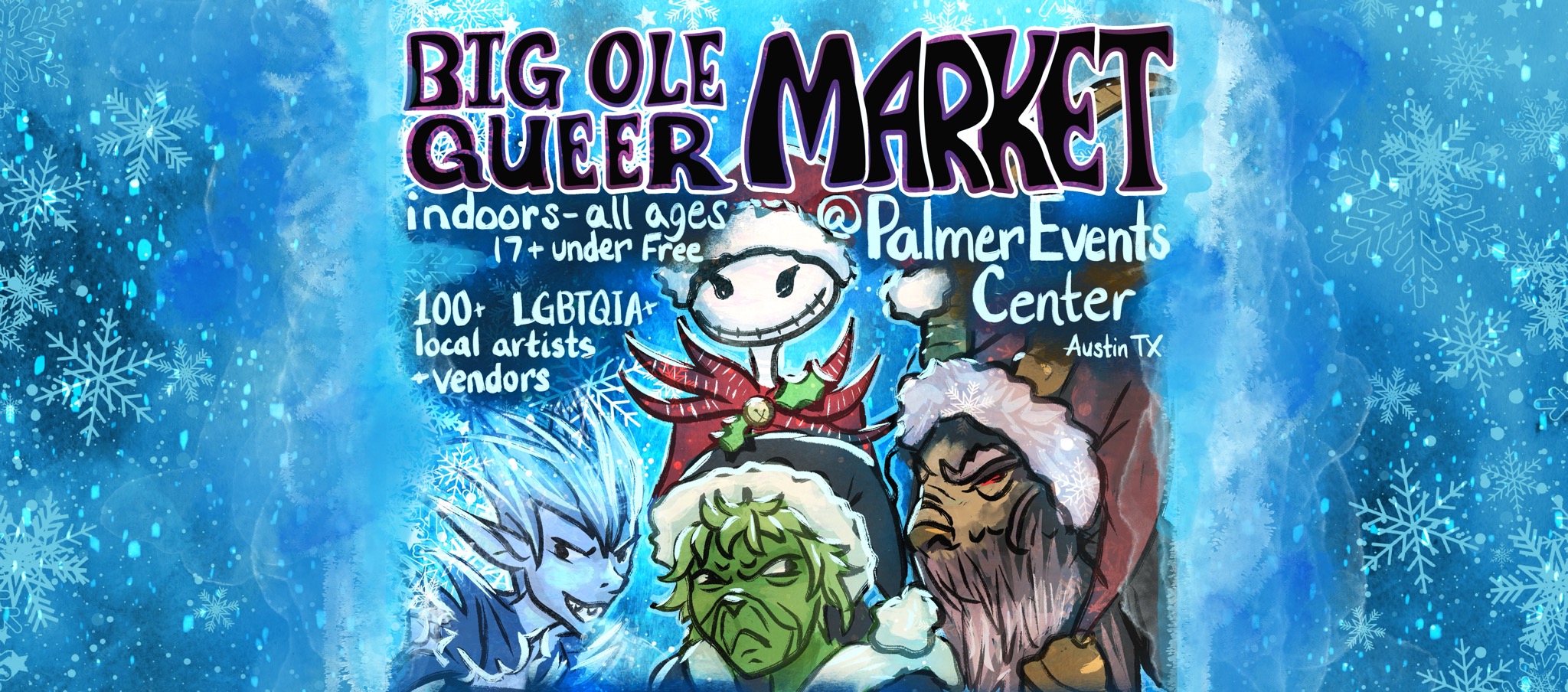 Weekend Pass: Big Ole Queer Market Holiday Villians 2026 cover picture
